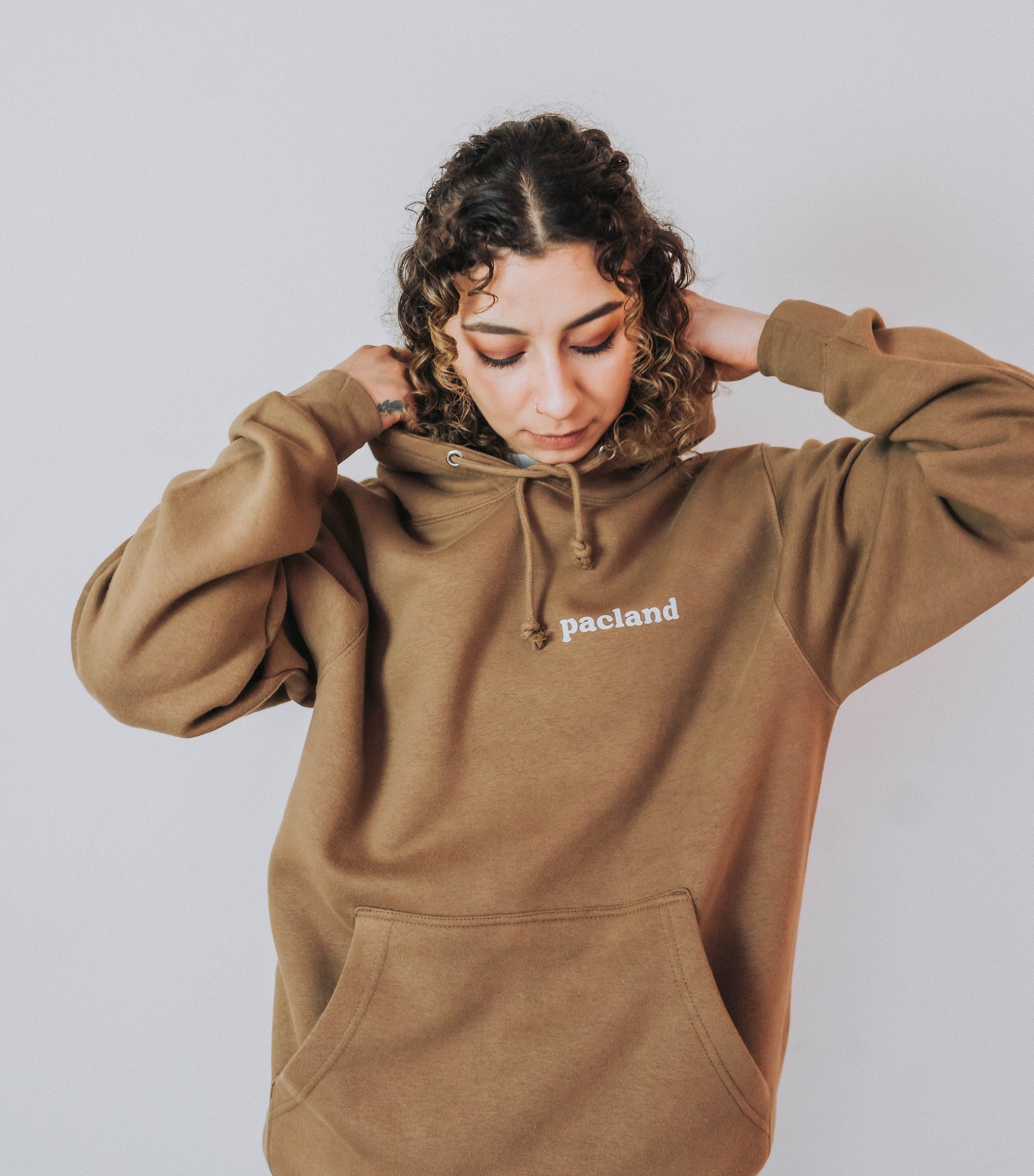 HEAVYWEIGHT PACLAND - TOASTED COCONUT Hoodie PACIFIC WONDERLAND SHOP 